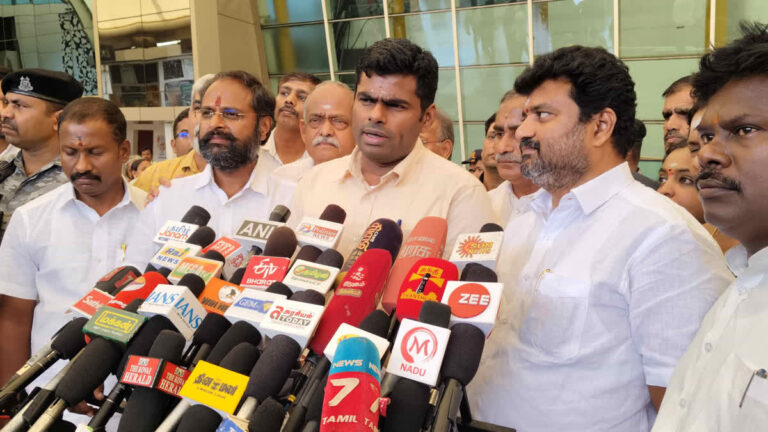 வதந்தியைப் பரப்பாதீர்... அண்ணாமலைக்கு தமிழக அரசு வேண்டுகோள்