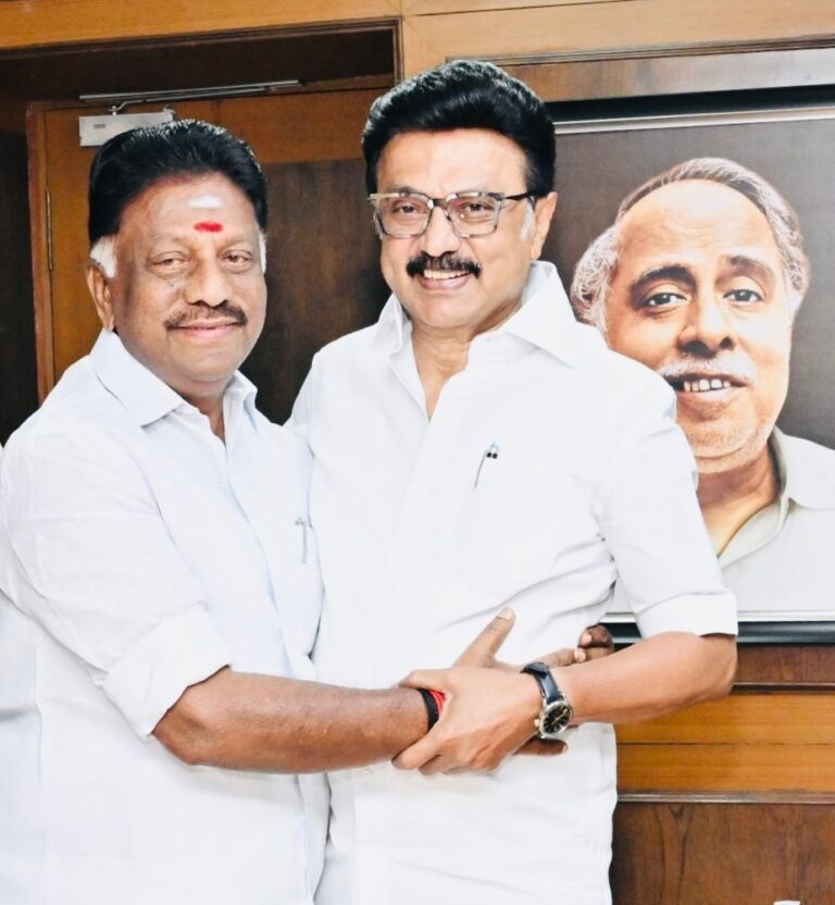 அதிமுகவிற்கு இனி எதிர்காலம் இல்லை: திமுகவில் இணைந்த ஓபிஎஸ் பேட்டி