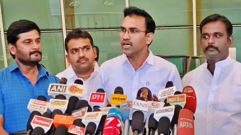 தவெகவிற்கு பாஜக அழுத்தம் கொடுக்கிறது: கொபசெ அருண்ராஜ் குற்றச்சாட்டு!