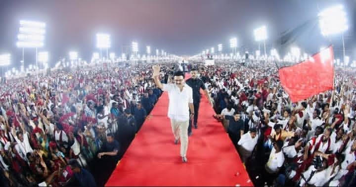 திமுக இருக்கும் வரை தமிழ்நாட்டை பாஜகவால் ஆளமுடியாது… திருச்சியில் மு.க.ஸ்டாலின் முழக்கம்