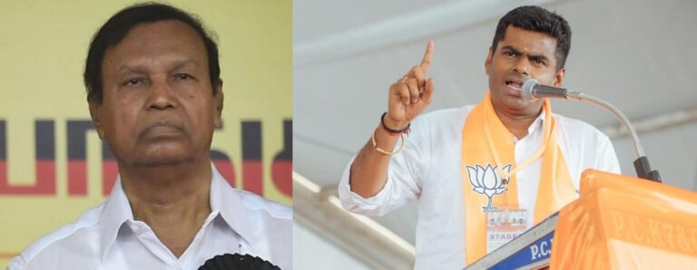 நற்பெயருக்கு களங்கம்: டி.ஆர்.பாலுவுக்கு எதிராக அண்ணாமலை அவதூறு வழக்கு