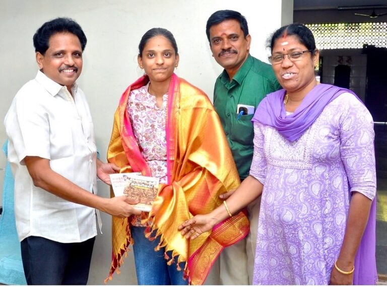 சி ஏ தேர்வில் தேசிய அளவில் முதலிடம் பிடித்த மதுரை மாணவி… சு.வெங்கடேசன் பாராட்டு!