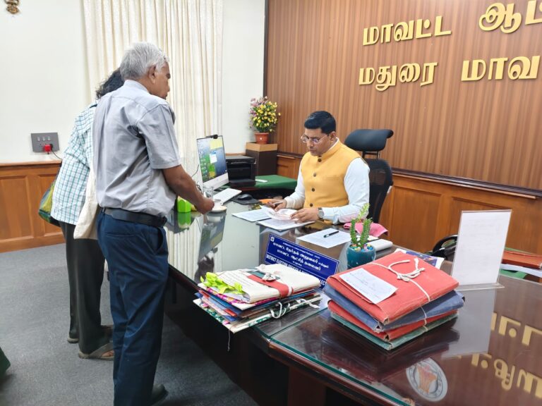 சிவரக்கோட்டை கண்மாயில் விடிய விடிய மண் திருட்டு…கலெக்டரிடம் பரபரப்பு புகார்