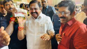 மதுரை வடக்குத் தொகுதி அதிமுக வேட்பாளர் டாக்டர் சரவணன்… எடப்பாடி பழனிசாமி அறிவிப்பு