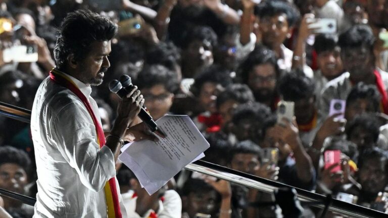 சென்னையில் 3 தொகுதிகளில் விஜய் இன்று பிரச்சாரம்!