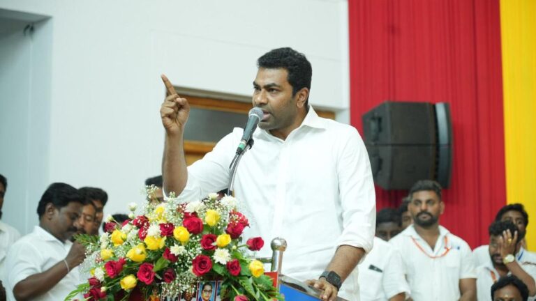 சென்னை காவல் ஆணையரை மாற்ற வேண்டும்: ஆதவ் அர்ஜுனா வலியுறுத்தல்