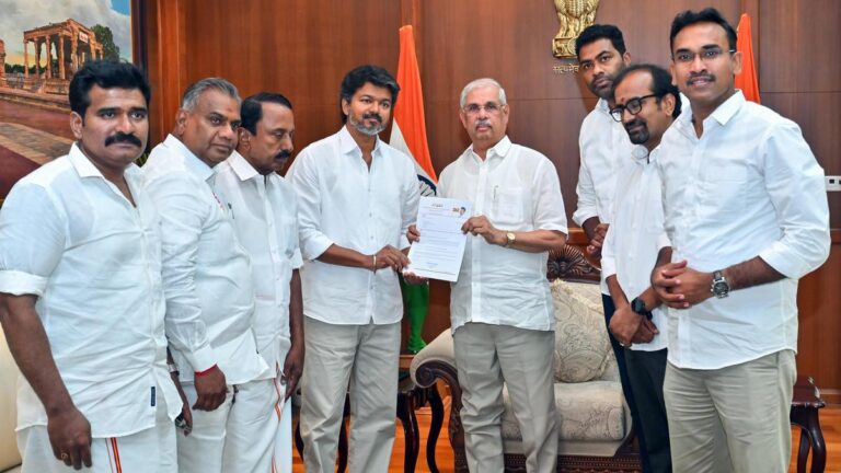 தவெகவுக்கு ஆதரவு தரவில்லை: இந்திய யூனியன் முஸ்லீம் லீக் கட்சி மறுப்பு