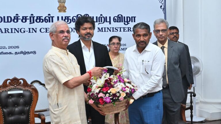 தமிழ்நாடு சமூக நீதித்துறை அமைச்சரானார் வன்னி அரசு