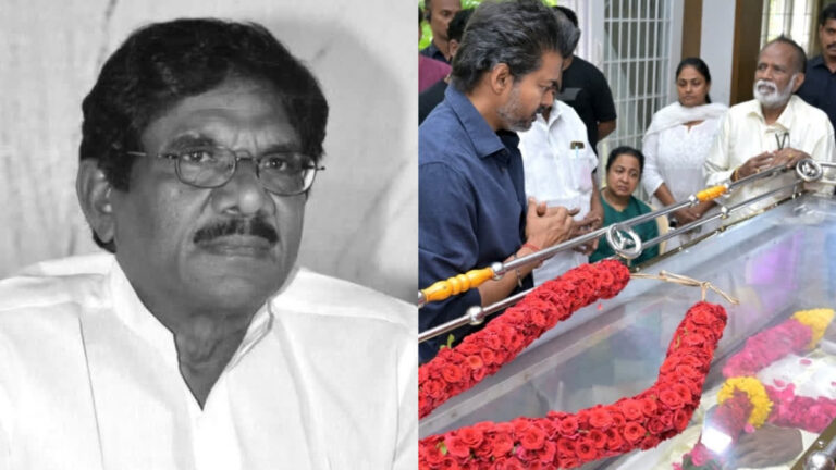 பாரதிராஜா உடலுக்கு முழு அரசு மரியாதை: முதலமைச்சர் விஜய் அறிவிப்பு