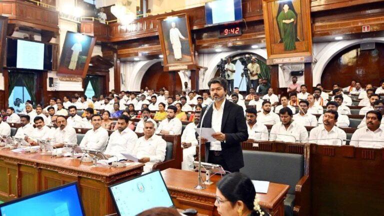 பல்வேறு சூழ்ச்சிகளால் மின் வெட்டு ஏற்படுகிறது: முதலமைச்சர் விஜய் குற்றச்சாட்டு