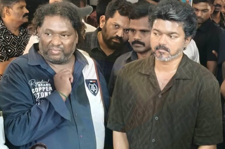 இசையமைப்பாளர் தேவா உடலுக்கு முதலமைச்சர் விஜய் நேரில் அஞ்சலி!